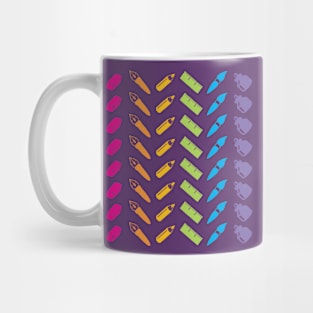 Rainbow Cartooning Tools of the Trade Mug